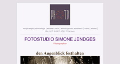 Desktop Screenshot of fotostudiojendges.de